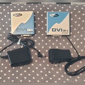 Gefen DVI CAT5 Extreme Sender and Receiver HDCP Compliant DVI-CAT5XS /DVI-CAT5XR